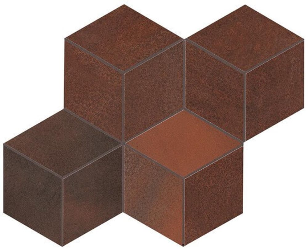 ATLAS CONCORDE BLAZE CORTEN MOSAICO ESAGONO MATT 30x35