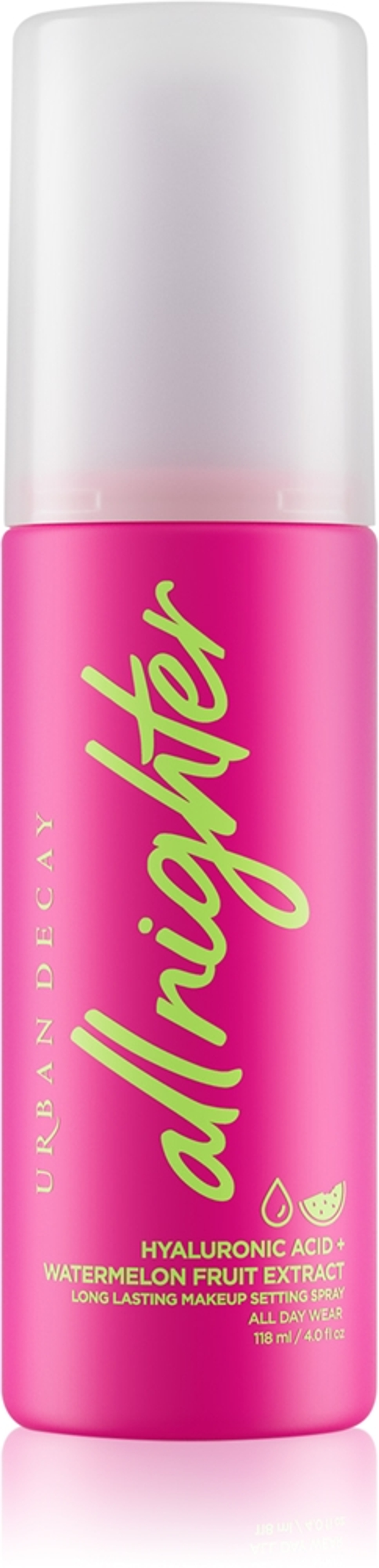 Urban Decay All Nighter Hyaluronic Acid - Спрей для фиксации макияжа, 118 ml