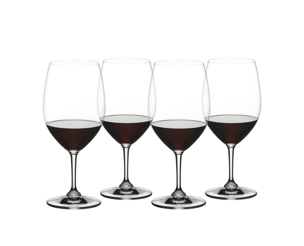 Набор из 4-х бокалов для красного вина (Bordeaux ), Vivino, объем: 610 мл, h=217 мм, d=95 мм, бессвинцовый хрусталь, 103738, Nachtmann