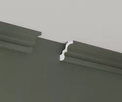 Карниз Ecopolymer, 46x42 мм