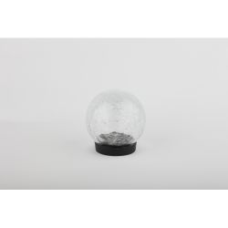 ERASF012-24 ЭРА Садовый светильник Шар на солнечной батарее, 15 LED 15 cм