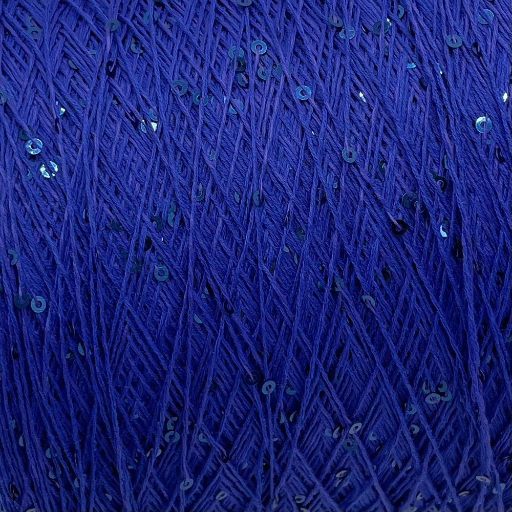 Пряжа пайетки на бобине (200 гр) FILATI ITALIANA 100% хлопок+пайетки