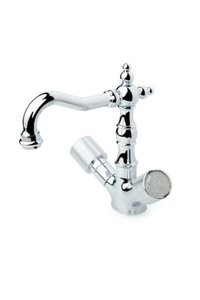 Смеситель для умывальника, высокий ROYAL CRYSTAL, хром_Комплект