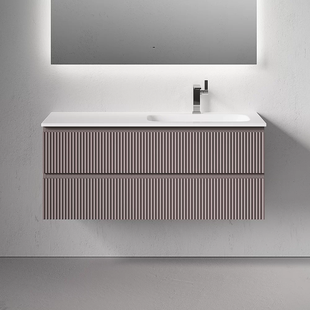 Тумба с раковиной Sancos Snob R SNR120SM 120 Doha Soft