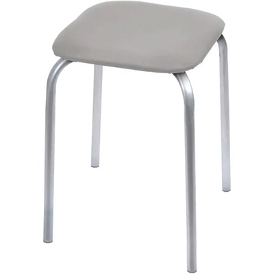 Табурет Классика 3 на 4-х оп (квадр сид) серый