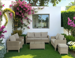 Комплект мебели из ротанга НУСА Greige