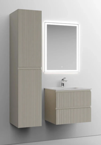 Тумба подвесная SANCOS Snob T 590х445х500, c двумя ящиками оснащенными доводчиками, Beige Soft , арт.SNT60CE