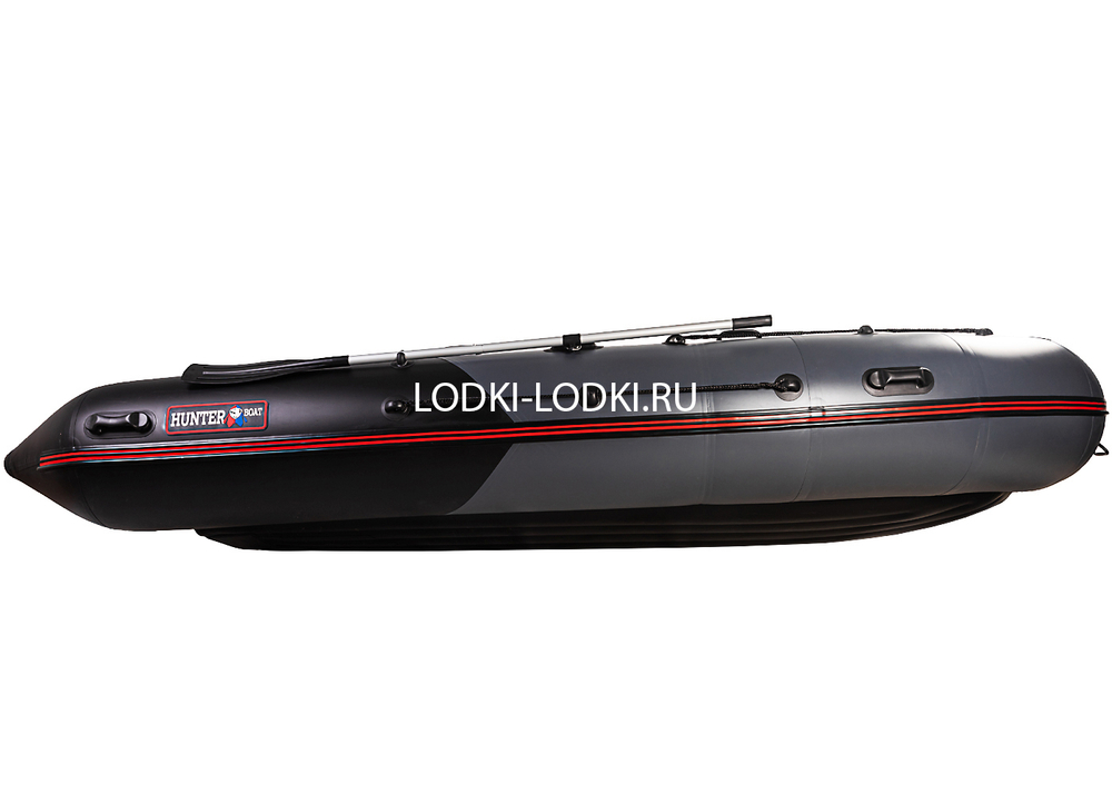 Хантер 420 ПРО графит-черный (лодка ПВХ под мотор НДНД)