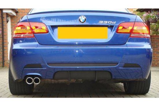 Диффузор заднего бампера V.1 для BMW 3 E92 E93 2007-2013