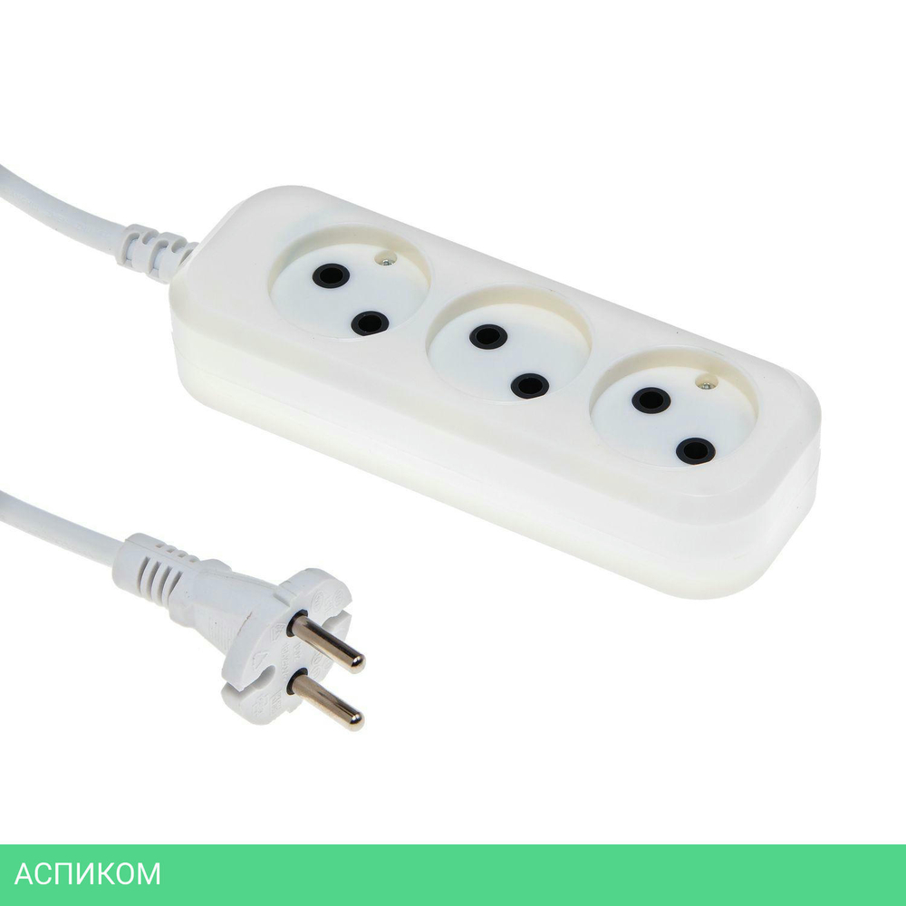 Удлинитель Buro BU-PSL3.1/W