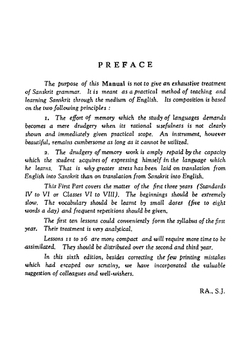 A Sanskrit manual for high schools | Robert Antoine