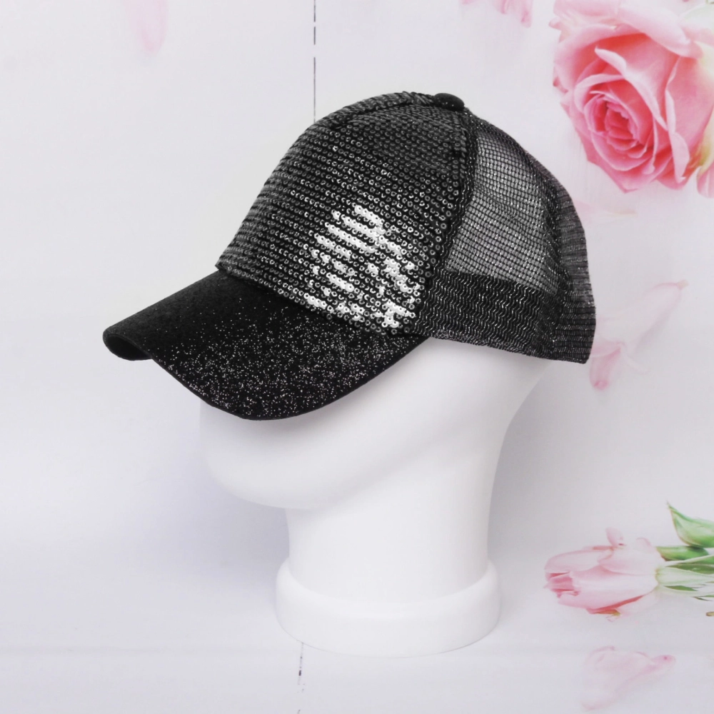 Бейсболка «Fashion city», пайетки, микс 3 цвета, р .58