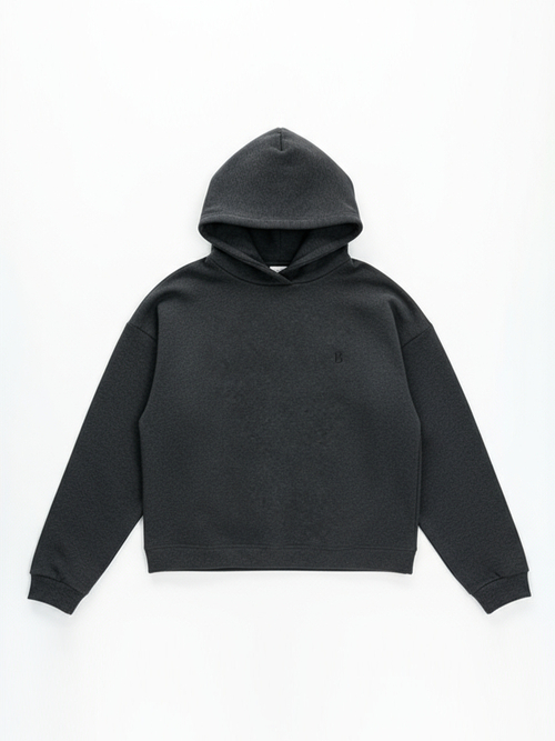 Худи с объёмным капюшоном из итальянского футера