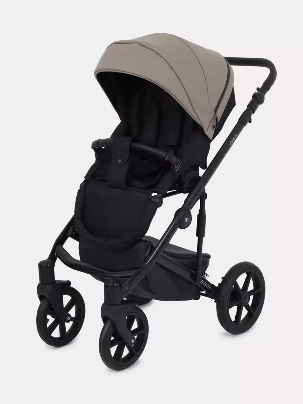 Коляска универсальная 3 в 1 Mowbaby Opus/экокожа