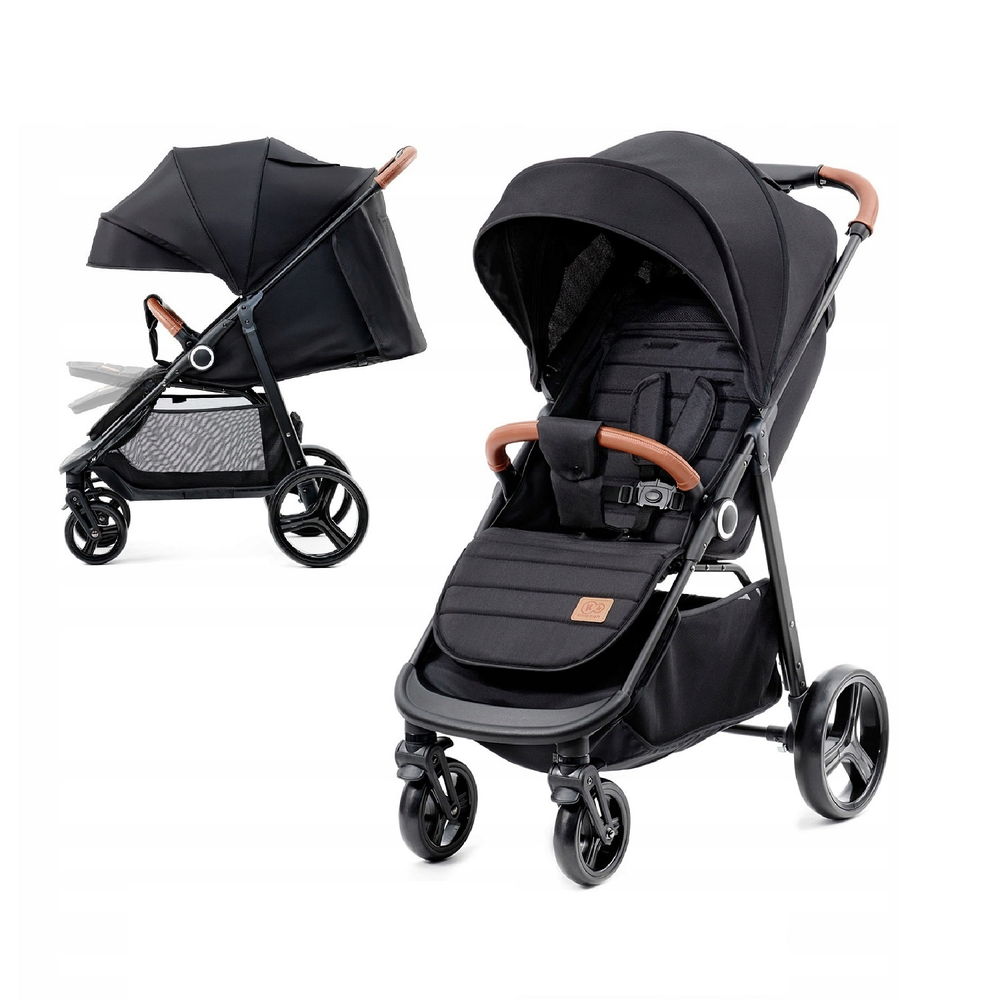 Коляска прогулочная Kinderkraft Grande Black