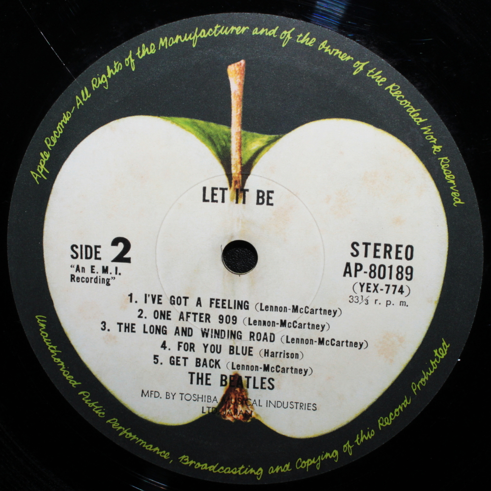 The Beatles / Let It Be (LP)