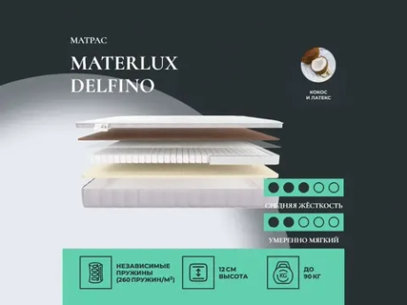 Детский матрас Materlux Delfino