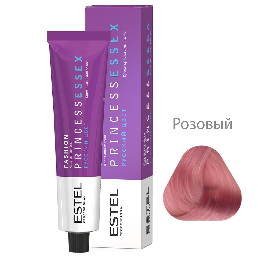 ESTEL PRINCESS ESSEX Крем-краска для волос, 1 розовый (Fashion), 60 мл