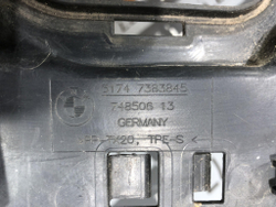 Воздуховод радиатора верхний BMW 5 (G30) 16-22 Б/У Оригинал 51747383845