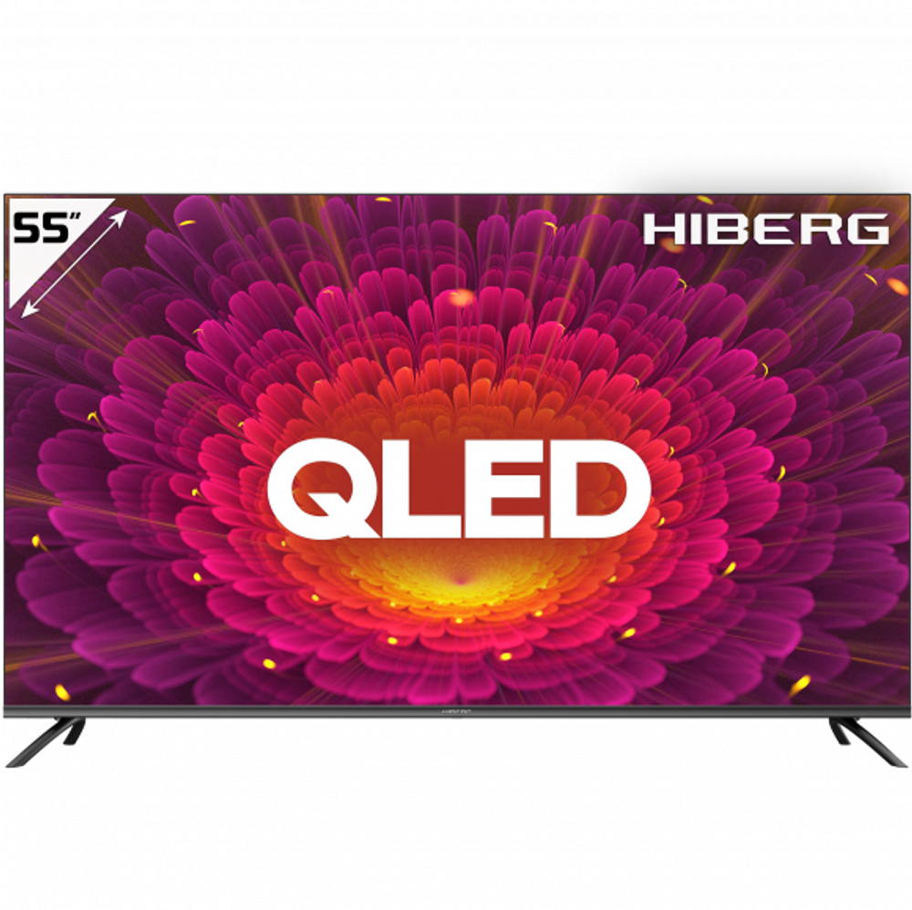 Телевизор 55" Hiberg QLED 55Y