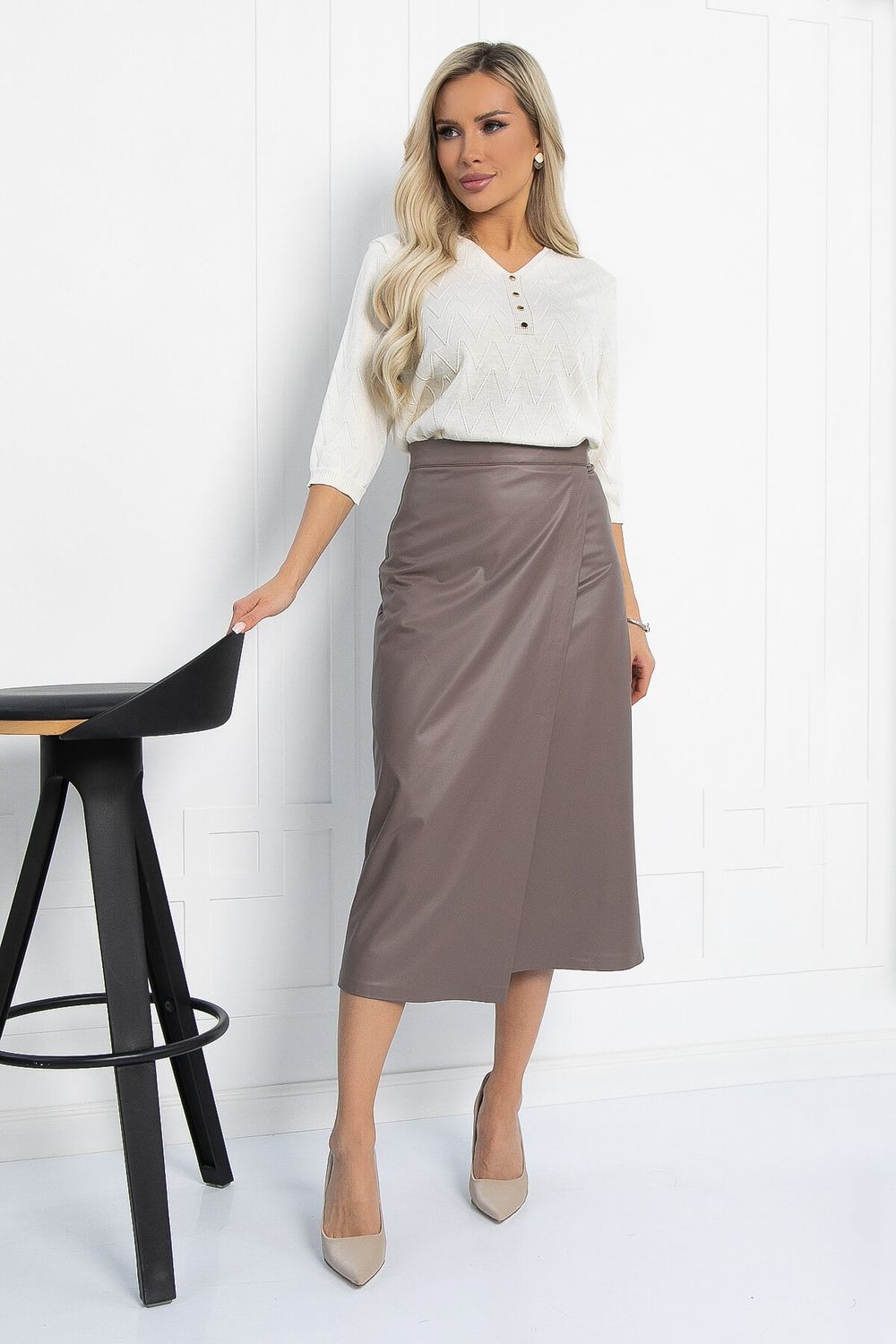 Юбка Модный ответ (какао) Ю12787-25М LT Collection