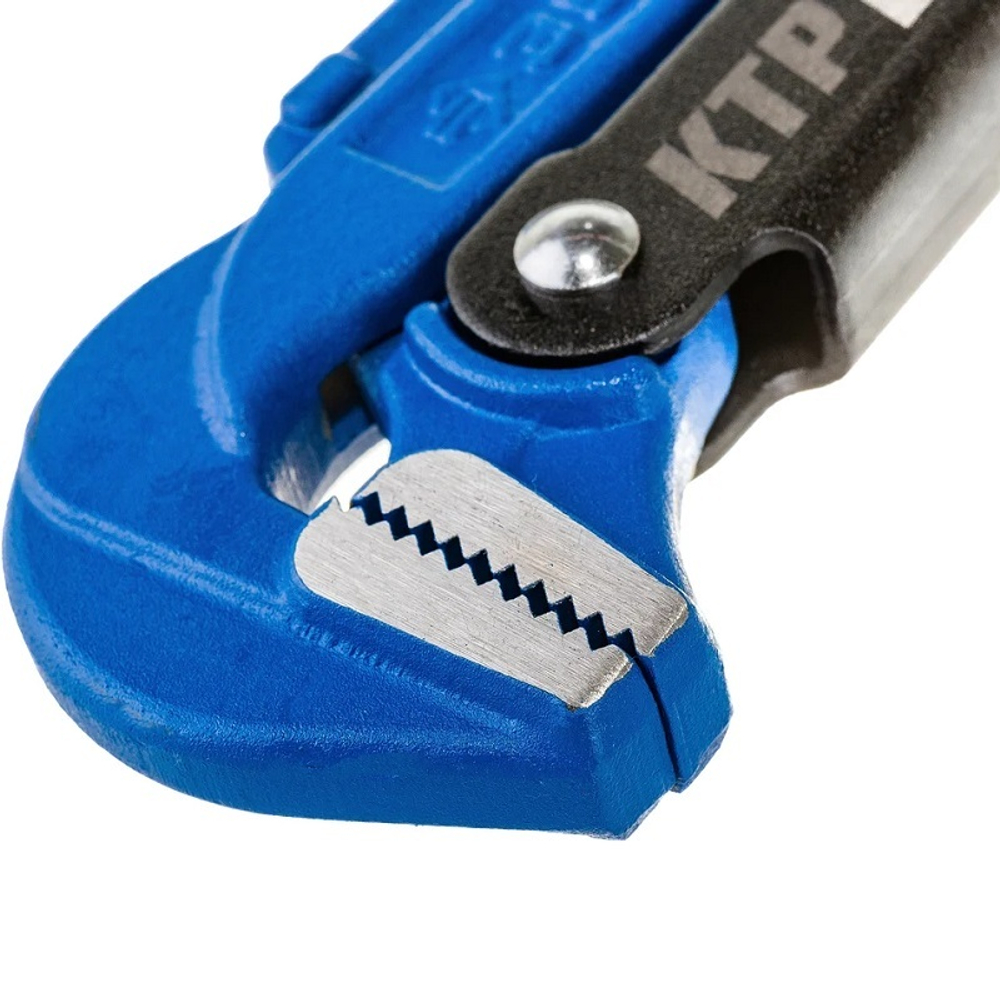 Ключ трубный рычажный №2 КТР-90 прямые губки ЗУБР