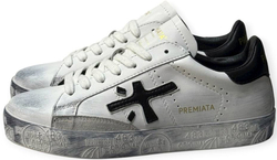 Premiata 483 Print Edition White