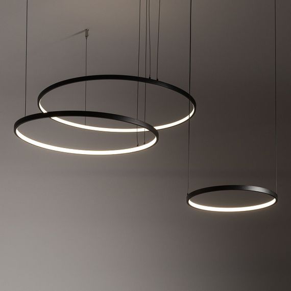Подвесная люстра Nowodvorski Circolo Led Black 10867