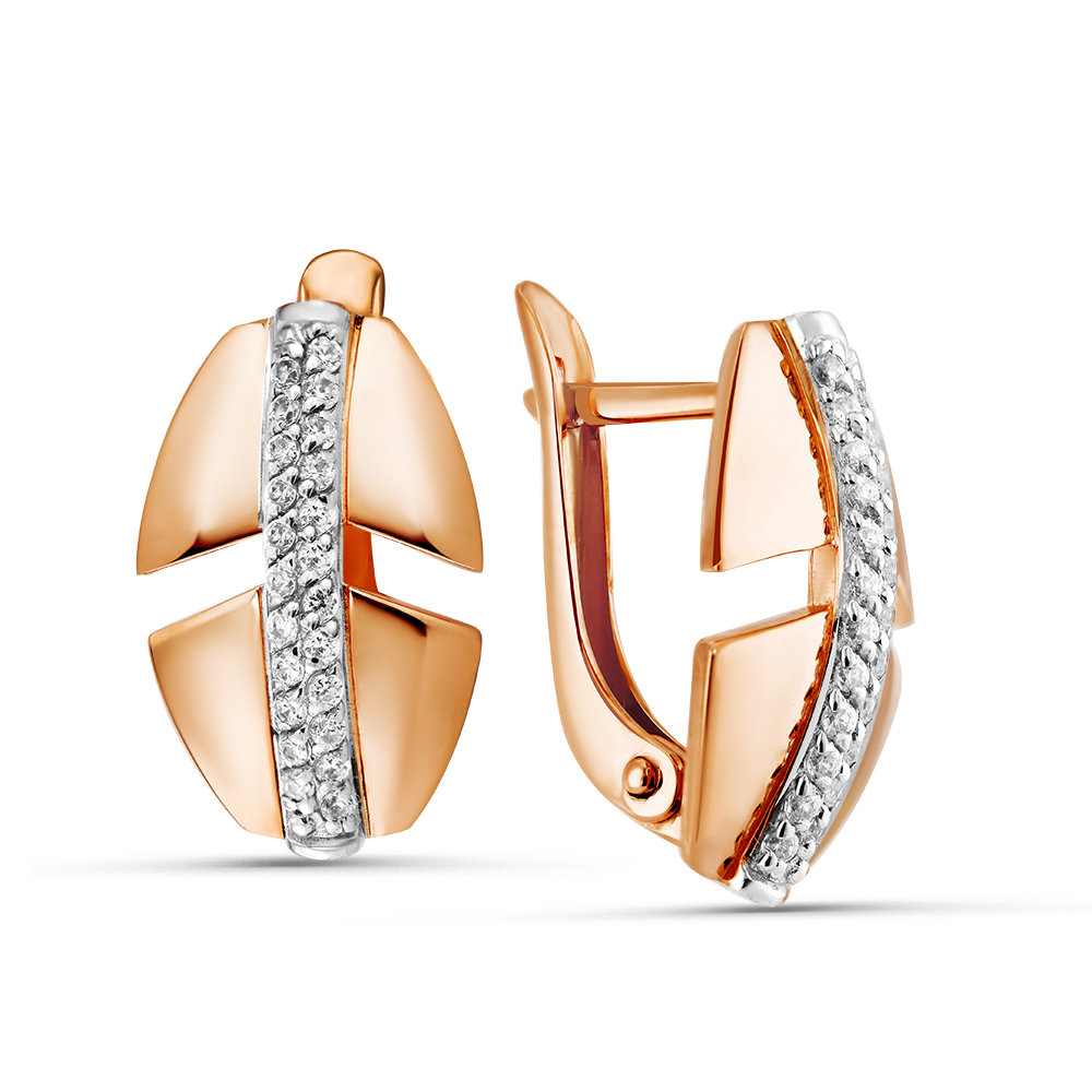 Серьги из золота 585 пробы