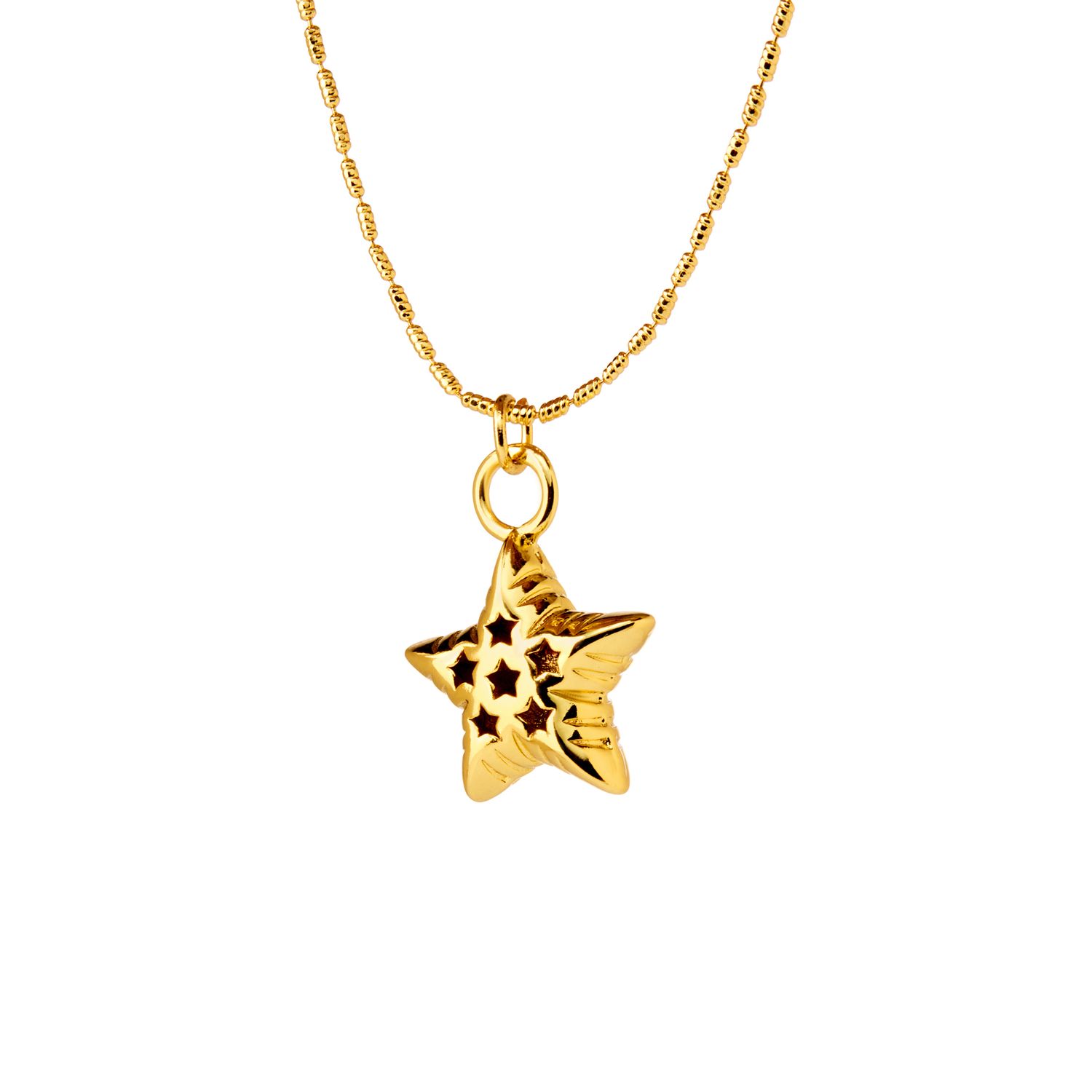 Колье Puffy Star Necklace