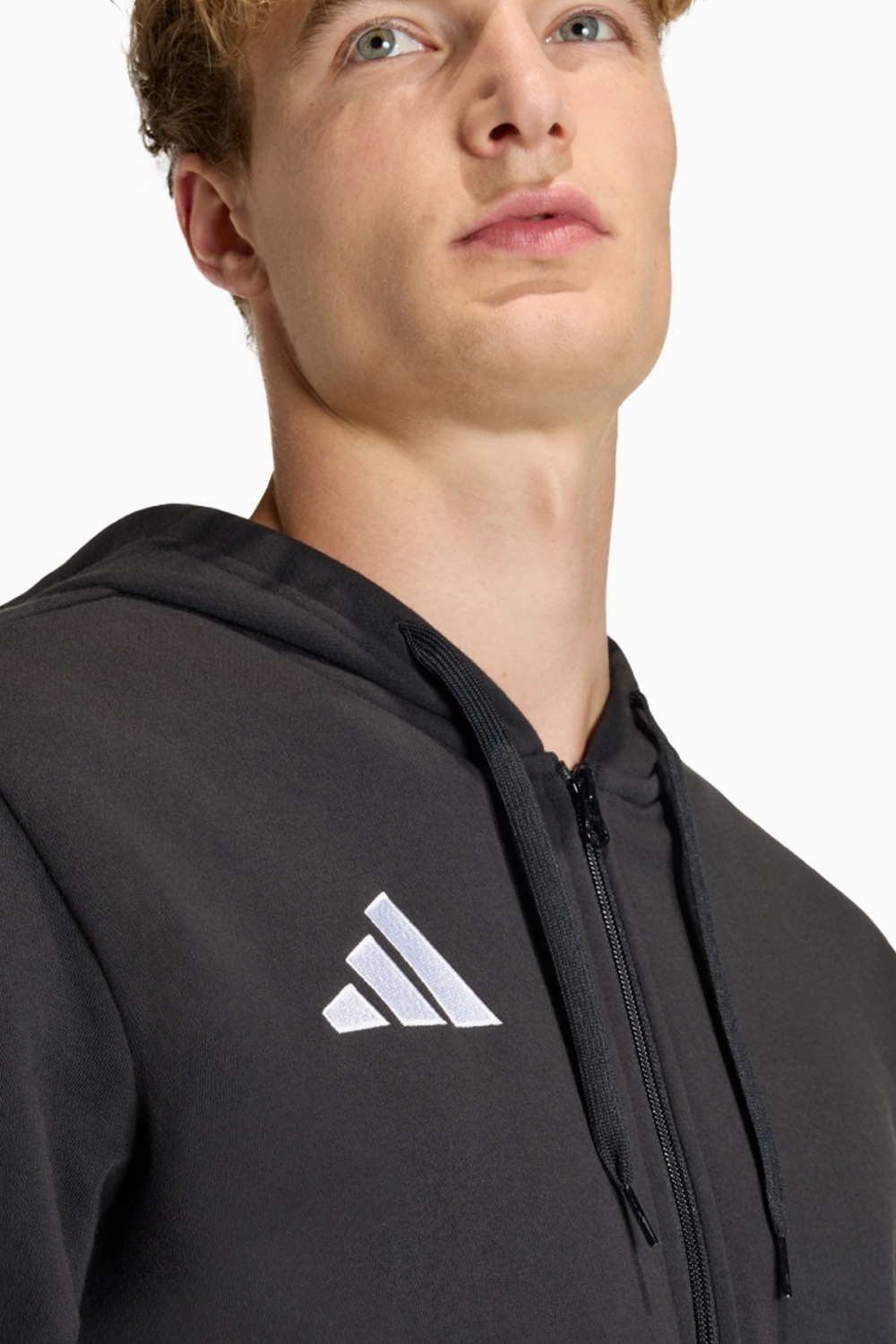 Кофта adidas Entrada 26 Sweat Full-Zip - черный