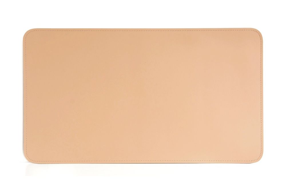 коврик кожаный беж натуральный