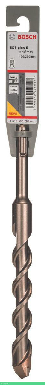 Бур Bosch SDS-plus 18х150х200мм SDS-plus-5 1618596204