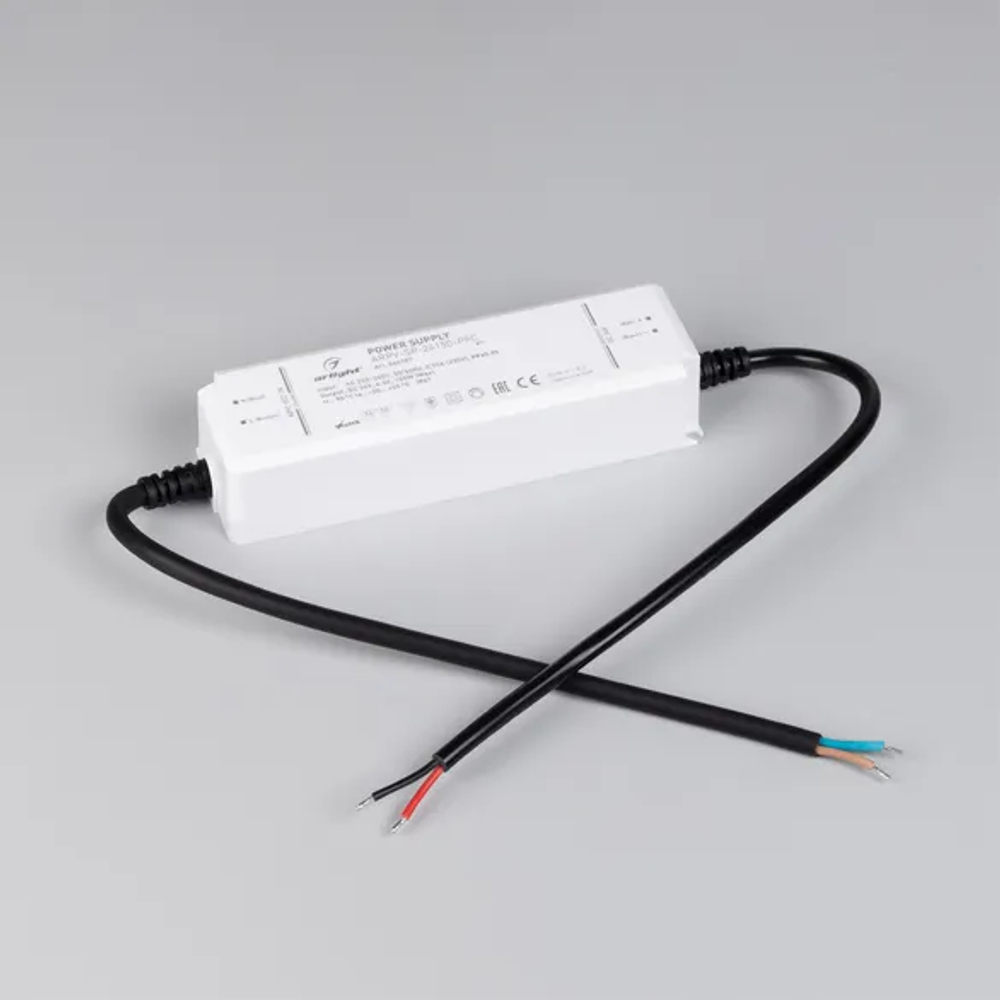 Блок питания ARPV-SP-24150-PFC (24V, 6.3A, 150W) (Arlight, IP67 Пластик, 5 лет) 046107