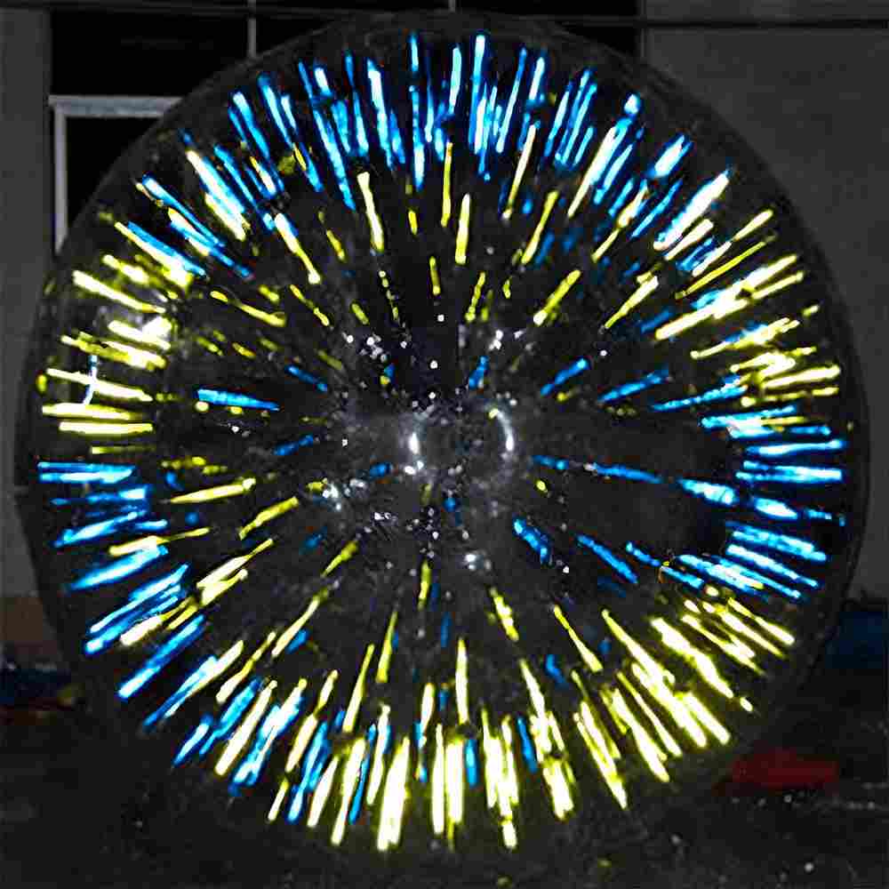 Светящийся зорб "Вселенная" ПВХ, диаметр 3 метра