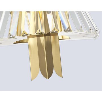 Бра 2*E14 LH41029 латунь/прозрачный High Light Crystal Ambrella