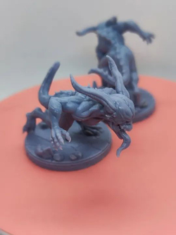 набор из 2шт Оскверненные ДнД DnD миниатюры набор Catacombs of Anguish