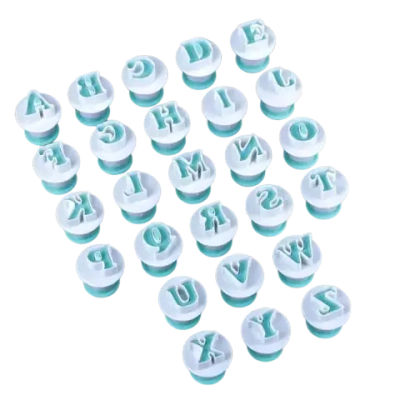 Набор плунжеров кондитерских «Алфавит английский», 26 шт