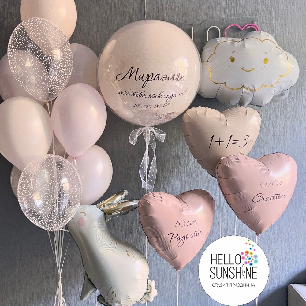 Набор шаров на выписку №2