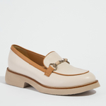 Кожаные лоферы Donna Soft 2352 бежевый