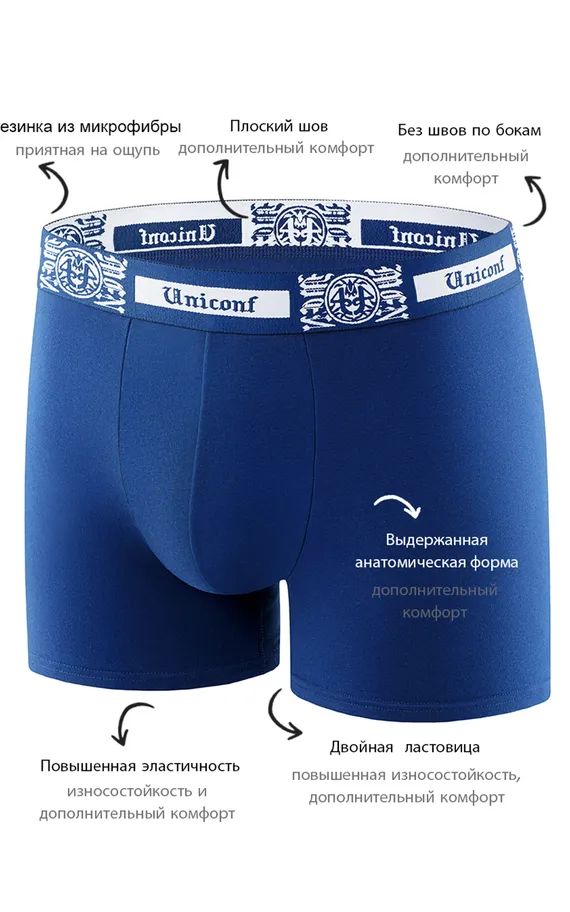 Мужские трусы BB32 Темно-Синий