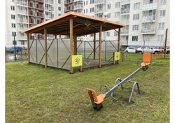 Теневой навес 20 кв. метров