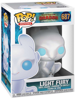 Фигурка Funko POP! Movies How to Train Your Dragon 3 Light Fury (687) 36369