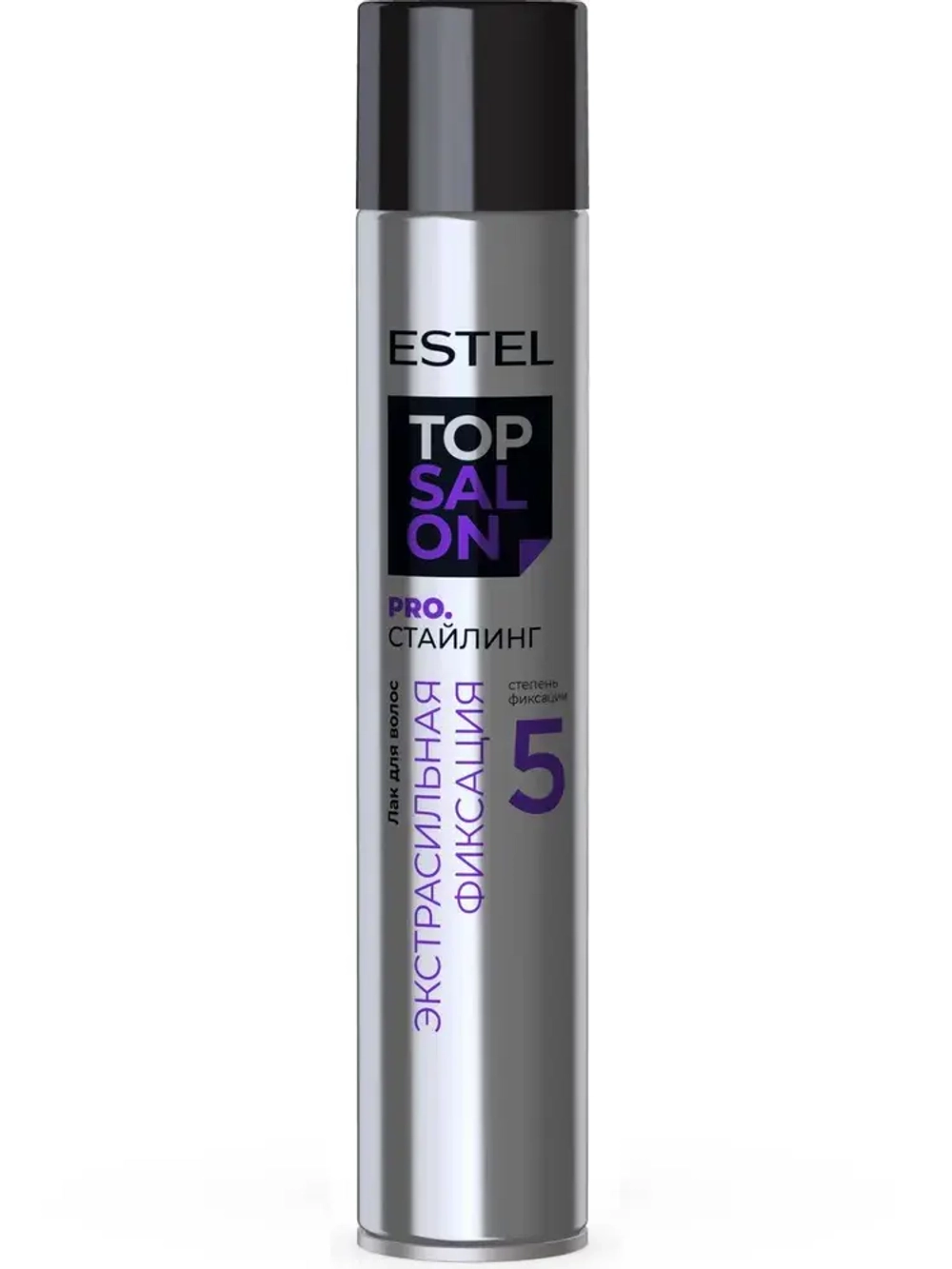 ESTEL TOP SALON PRO Лак для волос экстрасильная фиксация 400мл