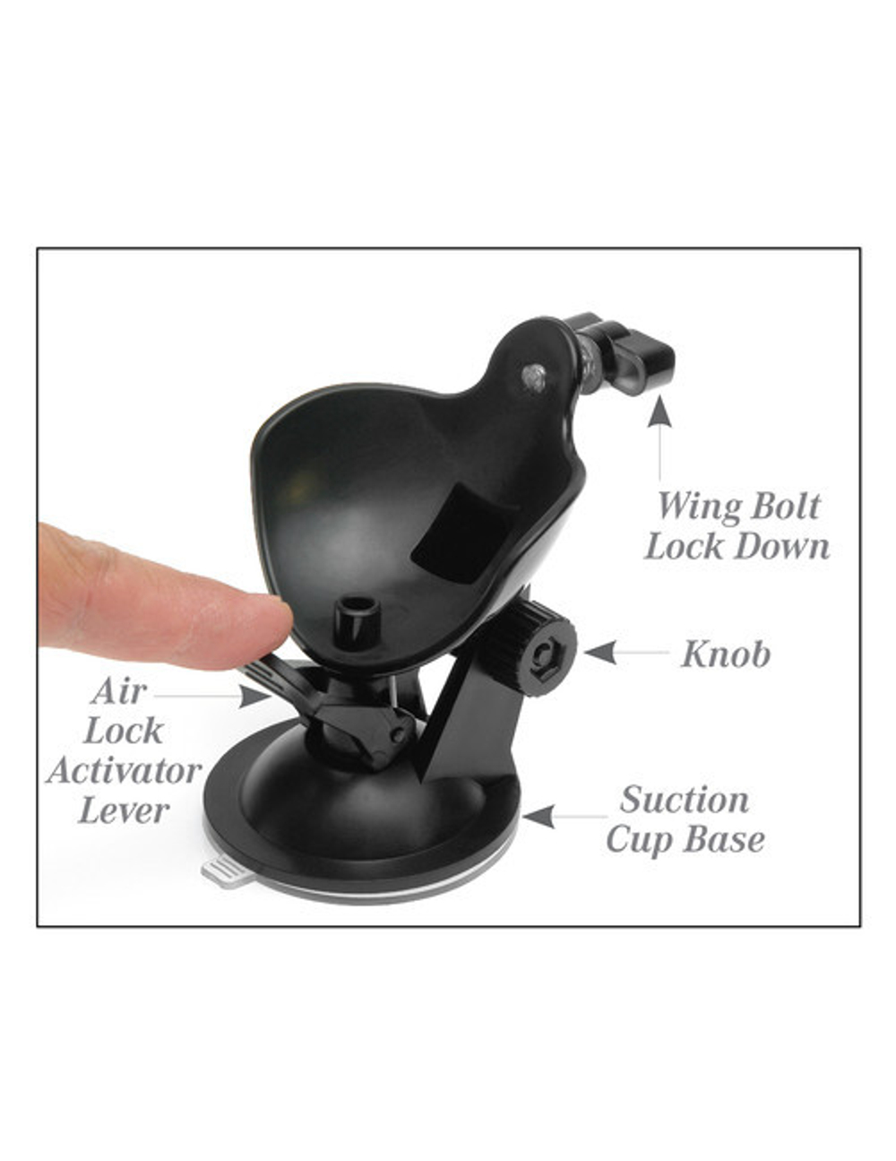 Автоматический мастурбатор-вагина с держателем для мобильных устройств "Pipedream Extreme Toyz Me" Mega-Bator Pussy (Цвет: белый с черным ,прозрачный)