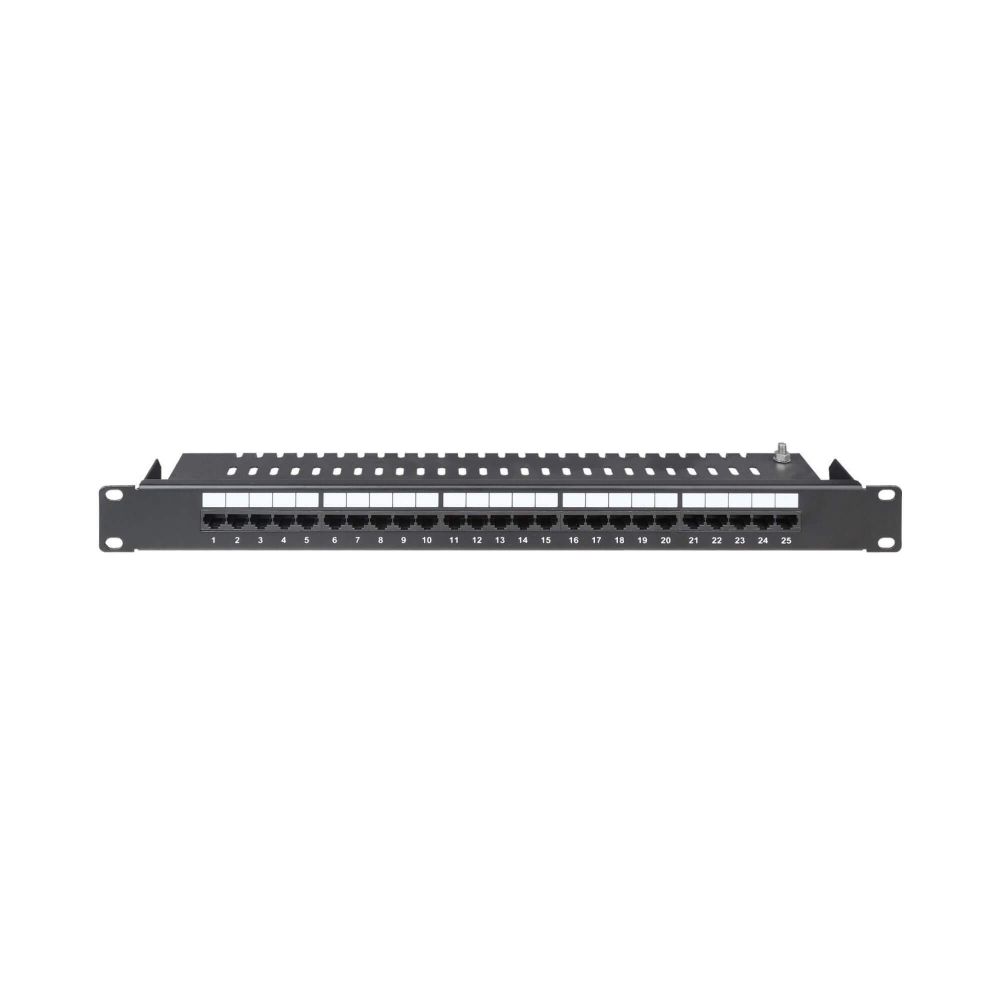 Патч-панель телефонная 19&quot;,1U,CAT3, 25 портов RJ45