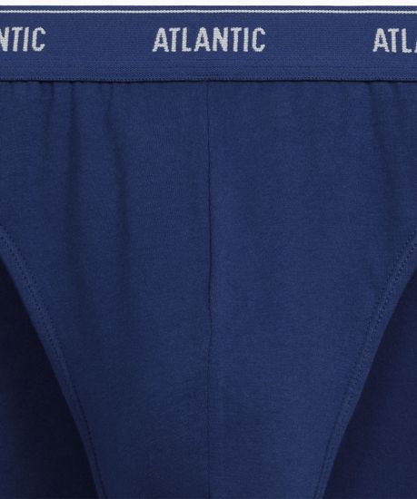 Мужские трусы (2шт) слипы спорт Atlantic 2RMP-094, хлопок, бирюзово-зеленый + темно-голубой