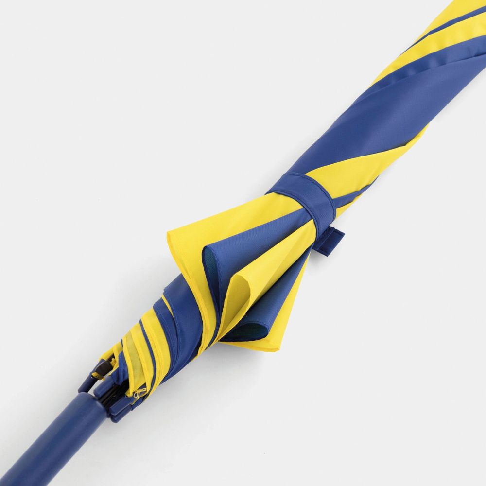 Зонтик- трость DISCO & DANCE Белый/Синий