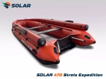 Лодка надувная моторная solar-470 strela jet tunnel (expedition)