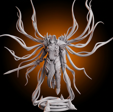 Фигурка,Тираэль архангел Справедливости (Tyrael), Diablo, высота фигурки 13 см